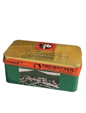 Vintage AUERMETALL Österreichisches Feuerzeug Feuersteine versiegelte Blechdose, ca. 6200 Teile 