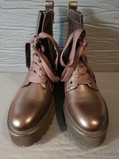 KENNEL SCHMENGER Damen Leder Stiefeletten Boots GR. UK 5,5 (EU 38,5) NEU!