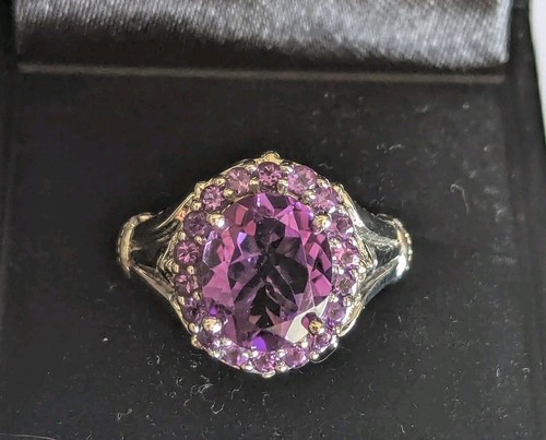 Amethyst damenring 925er - amethyst,