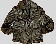 lederjacke zara basic schwarz