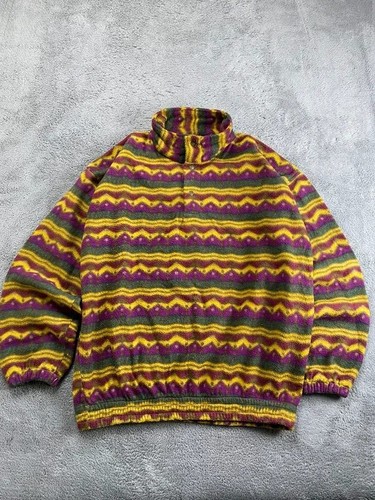 Vintage fleece 90er multicolor - fleece,