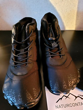 ??Vegan Barfußschuhe Stiefel Zehen schwarz NEU Gr. 40 unisex Damen Herren?