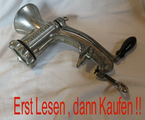 Alexanderwerk fleischwolf - 7,