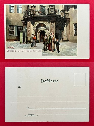 Künstler dresden von - ak,