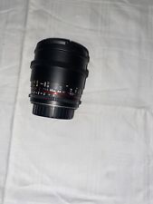 Samyang MF 85mm T1,5 Video