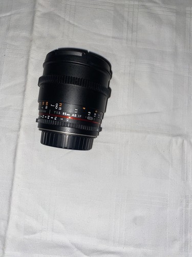 Samyang 85mm 5 video - samyang, t1,5