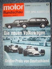 Motor Rundschau 17/69 Opel