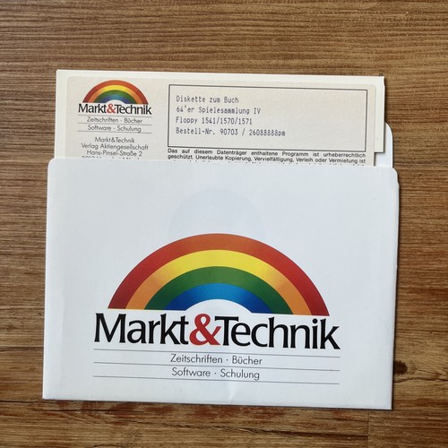 Diskette zum buch c64 - buch, /