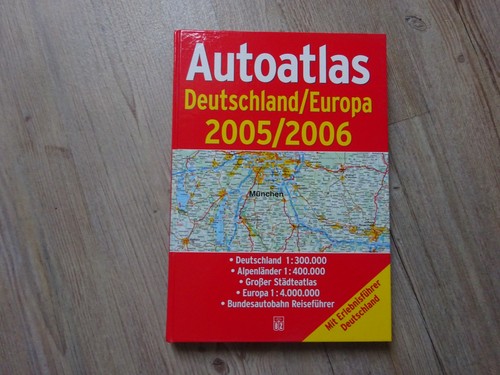 Autoatlas deutschland europa - autoatlas, deutschland/europa