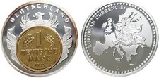 Medaille - European Currencies