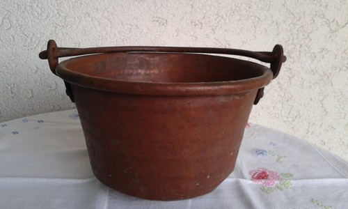 Antiker kupferkessel kessel - antiker,