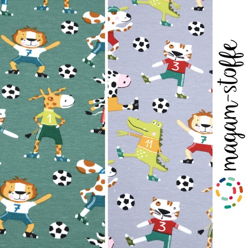 Magam stoffe zizou fußball - "zizou",