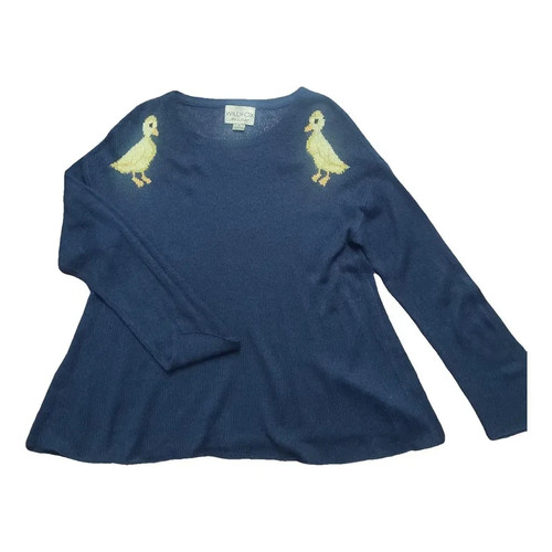 Wildfox navy wool line - navy,