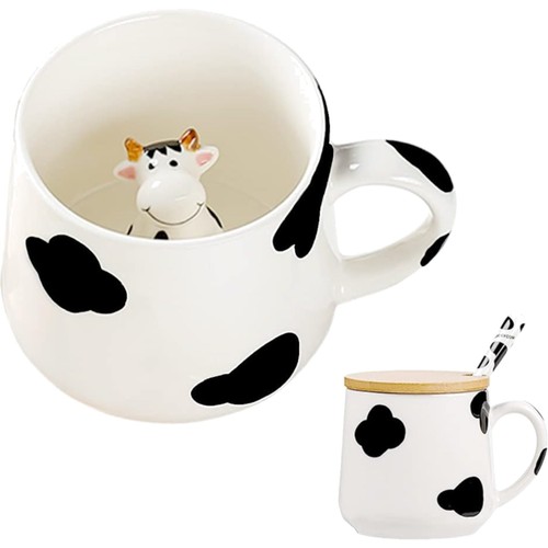 Kaffetasse keramik kuh - kaffetasse, 3d