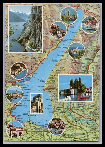 Ansichtskarte lago garda - di, /