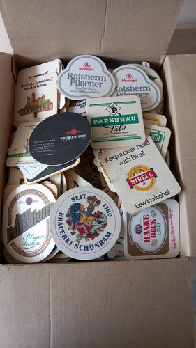 Alte und neue bierdeckel - und,