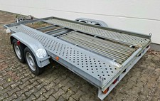 Trailer KfZ Transporter Anhänger 2500kg  Doppelachse 100km/h zugelassen wenig km