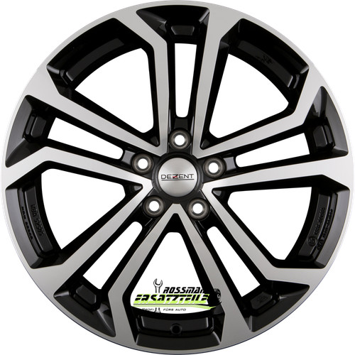 Dezent black polished - black,