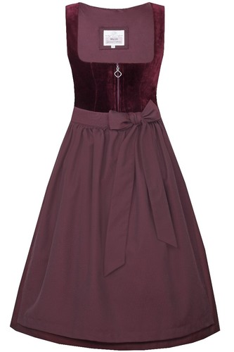 Midi samtdirndl kirchham - midi,