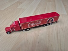 Modell Coca-Cola Weihnachtstruck Zugmaschine Metall Auflieger KS Glitzer 21x3x4