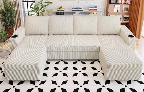 Sofa mit schlaffunktion - u-sofa,