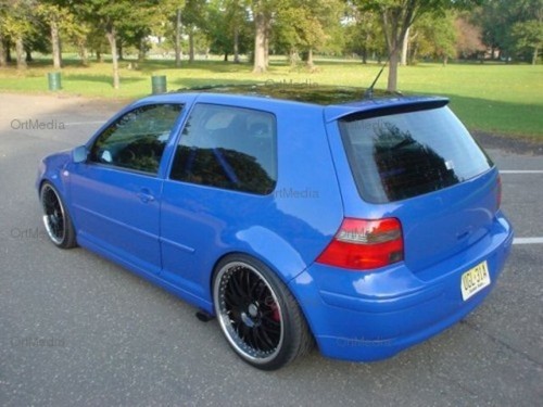Dachspoiler für golf - vw, 4
