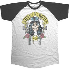 Guns N Roses - Slash Raglan Band T-Shirt Official Merch
