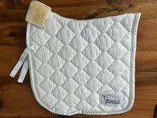 Eskadron Schabracke Weiß Samt