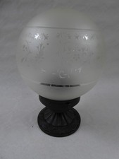 Hängelampe Kugellampe Ø 15 cm - E27 Messingfassung und Kugel aus Echtglas