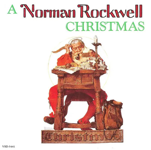 Norman rockwell christmas - a,