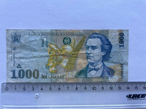 Banknote 1000 lei - banknote,