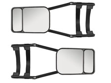 2 X Caravanspiegel Duo Wohnwagenspiegel Spiegel Pkw Universal Aufsetzspiegel A