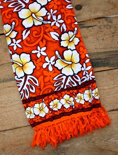 Sarong pareo blüten - pareo, saunatuch