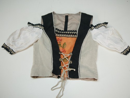 Trachtenmieder beige mieder - trachtenmieder,