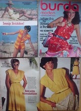 Burda Mode 79/6 Umstandsmode Ferienmode Stricken komplett 70er J Modezeitschrift