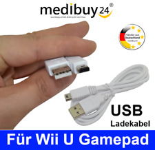 USB Ladekabel für Wii U Gamepad Controller Stromkabel Aufladekabel 1m Kabel Neu