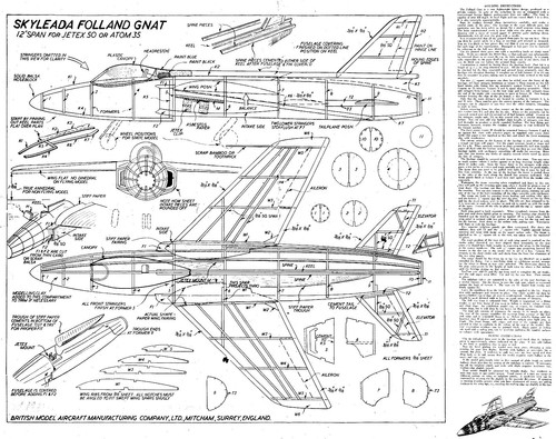 Skyleada folland gnat - skyleada,