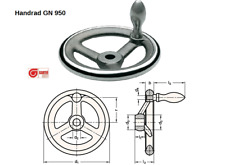 Drehkurbel Handkurbel Stellrad Kurbelrad Handrad Maschinenkurbel GANTER GN 950