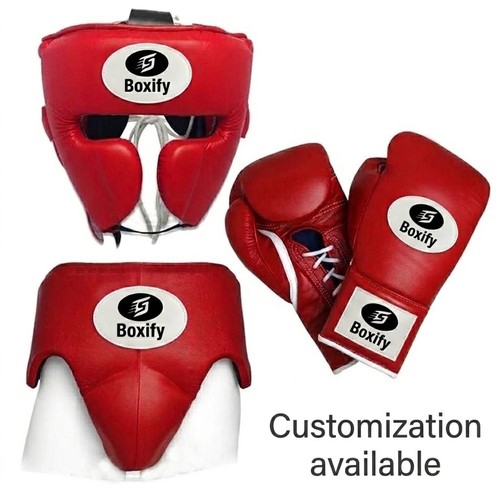Boxing headgear gloves groin - headgear,