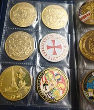 60 Medaillen Münzen Silber