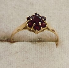 Goldring Gelbgold Ring 333 mit