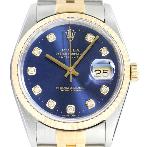 Rolex datejust 16233 herrenuhr - rolex,