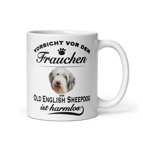 Old english sheepdog tasse - english,