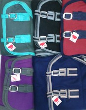 Abschwitzdecke, bicolor, atmungsaktiv, Fleece viele Farben, Top Qualität   *NEU*