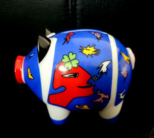 Ritzenhoff Mini Piggy Bank Sparschwein Ambrogio Pozzi & Sieger Design 90er Neuw.