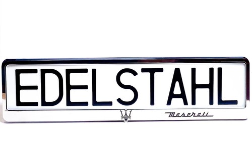 Maserati kennzeichenhalter - 1x,