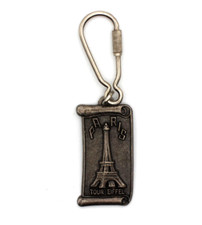 Schlüsselanhänger MIREL Tour Eiffel Paris Eifelturm Metall Porte Cles Keychain