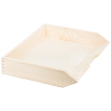 Holz Design Ordner Ablage