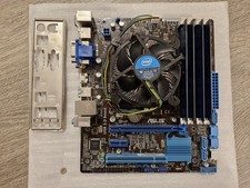 Mainboard Bundle (Asus B75M-Plus), Intel Core I3 3220, 16 GB DDR3 RAM, LGA 1155