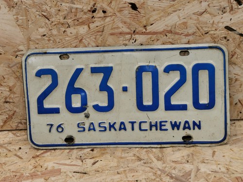 Nummernschild kanada 1976 - -,